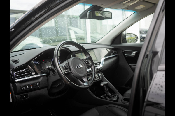 Kia Niro 1.6 GDi Hybrid DynamicPlusLine Nederlandse dealer onderhouden auto.| Stoel en stuurverwarming | Navigatie |