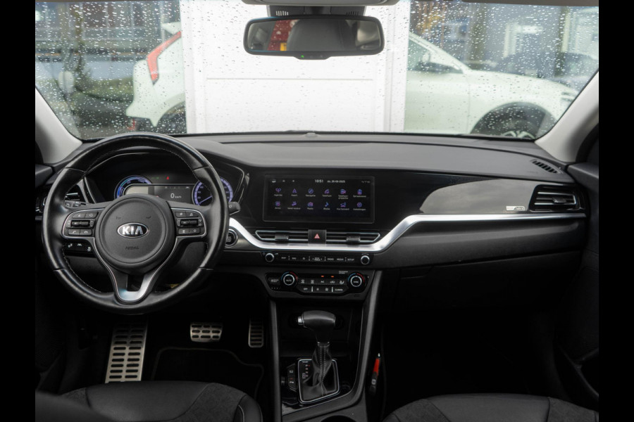 Kia Niro 1.6 GDi Hybrid DynamicPlusLine Nederlandse dealer onderhouden auto.| Stoel en stuurverwarming | Navigatie |