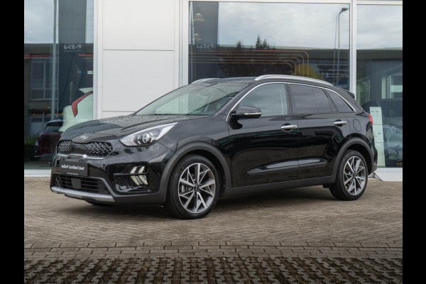 Kia Niro 1.6 GDi Hybrid DynamicPlusLine Nederlandse dealer onderhouden auto.| Stoel en stuurverwarming | Navigatie |