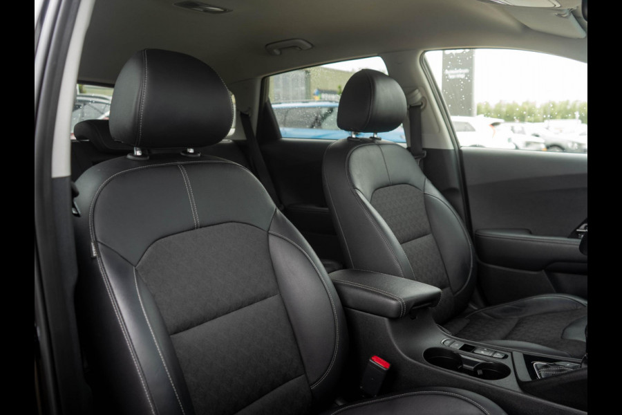 Kia Niro 1.6 GDi Hybrid DynamicPlusLine Nederlandse dealer onderhouden auto.| Stoel en stuurverwarming | Navigatie |