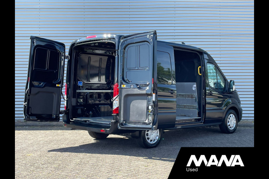 Ford Transit 350 MHEV 130PK L2H2 Groot multimedia Carplay Sensoren Cruise Inrichting