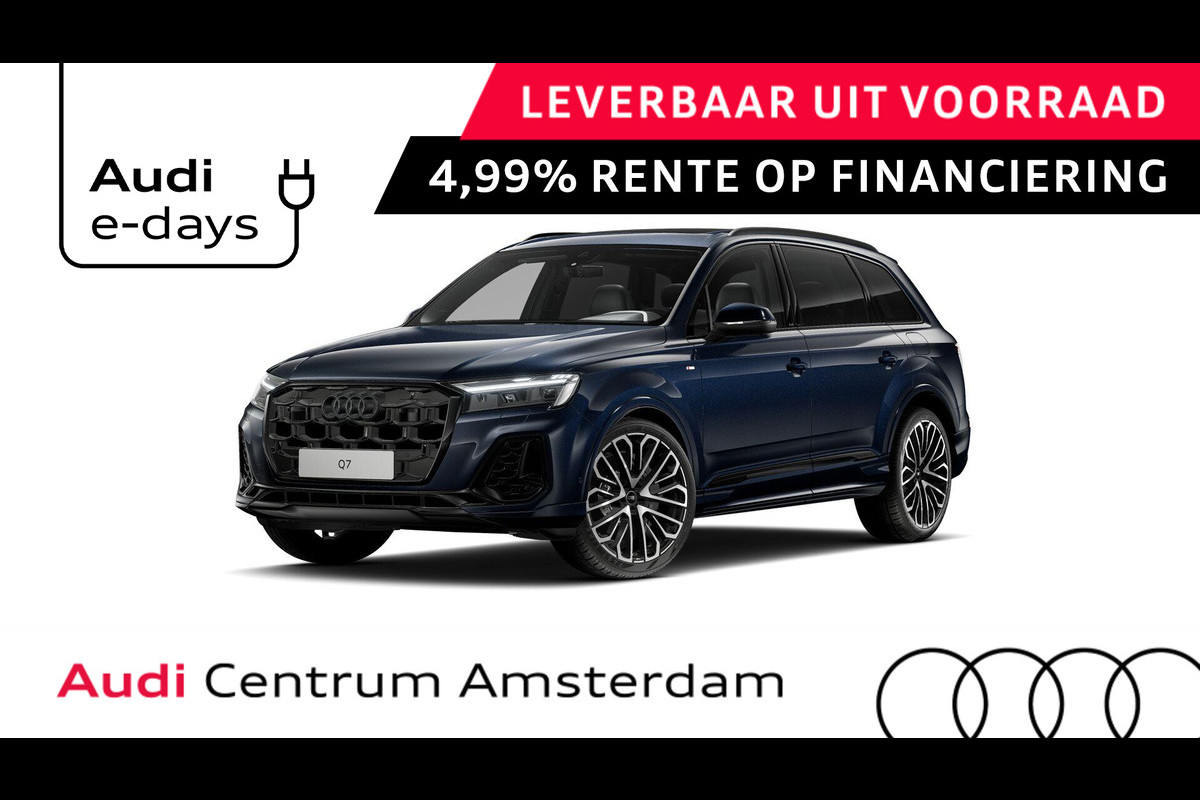 Audi Q7 Pro Line S 55 TFSI e 290 kW / 394 PK SUV 8 versn. | Trekhaak | Panoramadak | B&O | Vierwielbesturing | Ass.Plus.Remote |