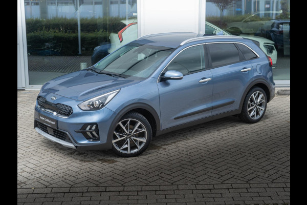 Kia Niro 1.6 GDi Hybrid DynamicPlusLine | Nederlandse dealer onderhouden auto | 18 inch lichtmetalen velgen | Stoel en stuur verwarming |