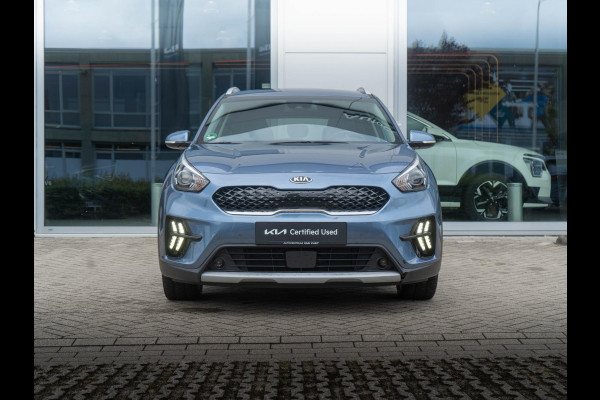 Kia Niro 1.6 GDi Hybrid DynamicPlusLine | Nederlandse dealer onderhouden auto | 18 inch lichtmetalen velgen | Stoel en stuur verwarming |