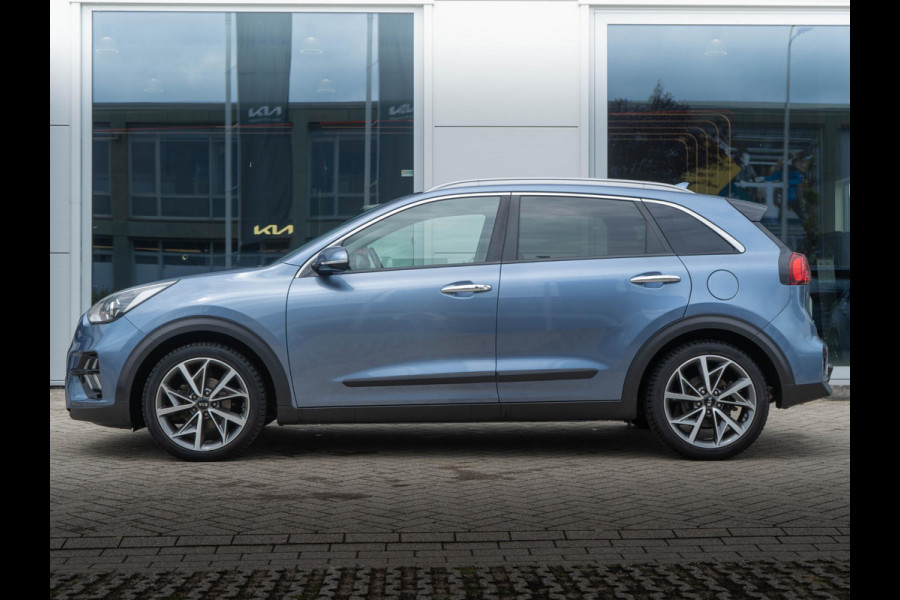 Kia Niro 1.6 GDi Hybrid DynamicPlusLine | Nederlandse dealer onderhouden auto | 18 inch lichtmetalen velgen | Stoel en stuur verwarming |