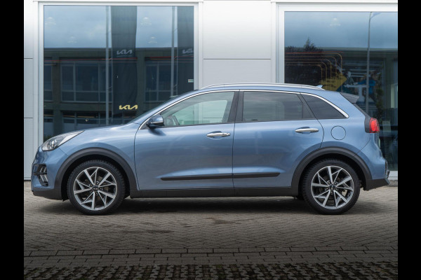 Kia Niro 1.6 GDi Hybrid DynamicPlusLine | Nederlandse dealer onderhouden auto | 18 inch lichtmetalen velgen | Stoel en stuur verwarming |