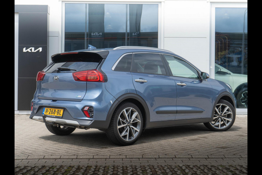 Kia Niro 1.6 GDi Hybrid DynamicPlusLine | Nederlandse dealer onderhouden auto | 18 inch lichtmetalen velgen | Stoel en stuur verwarming |