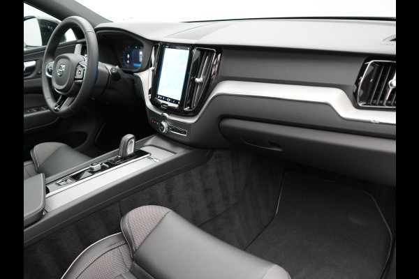 Volvo XC60 T6 Plug-in hybrid AWD R-Design LONG RANGE 350pk PHEV | Panodak | Adaptive Cruise | Lederen Sportstoelen Memory | Google Maps | 21"L.M | Camera | Keyless | Pilot Assist |