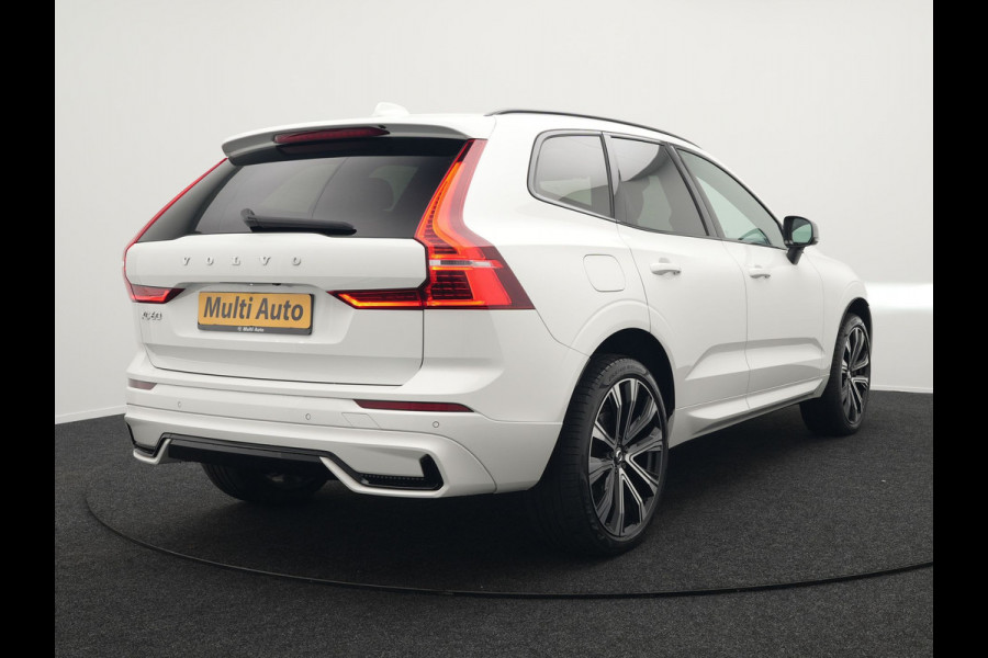 Volvo XC60 T6 Plug-in hybrid AWD R-Design LONG RANGE 350pk PHEV | Panodak | Adaptive Cruise | Lederen Sportstoelen Memory | Google Maps | 21"L.M | Camera | Keyless | Pilot Assist |