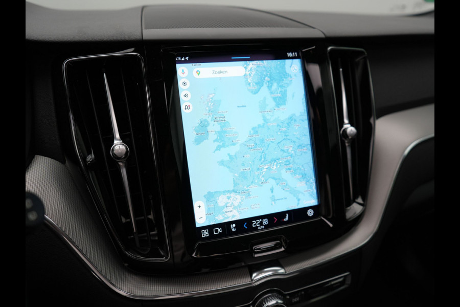 Volvo XC60 T6 Plug-in hybrid AWD R-Design LONG RANGE 350pk PHEV | Panodak | Adaptive Cruise | Lederen Sportstoelen Memory | Google Maps | 21"L.M | Camera | Keyless | Pilot Assist |