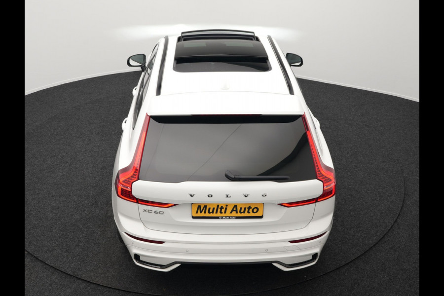 Volvo XC60 T6 Plug-in hybrid AWD R-Design LONG RANGE 350pk PHEV | Panodak | Adaptive Cruise | Lederen Sportstoelen Memory | Google Maps | 21"L.M | Camera | Keyless | Pilot Assist |