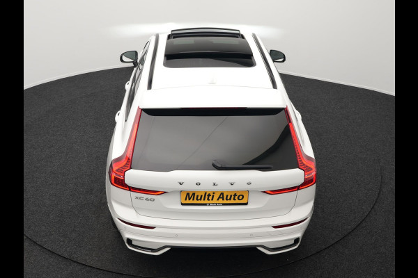 Volvo XC60 T6 Plug-in hybrid AWD R-Design LONG RANGE 350pk PHEV | Panodak | Adaptive Cruise | Lederen Sportstoelen Memory | Google Maps | 21"L.M | Camera | Keyless | Pilot Assist |