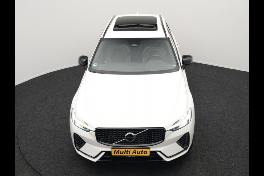 Volvo XC60 T6 Plug-in hybrid AWD R-Design LONG RANGE 350pk PHEV | Panodak | Adaptive Cruise | Lederen Sportstoelen Memory | Google Maps | 21"L.M | Camera | Keyless | Pilot Assist |