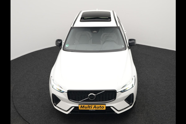 Volvo XC60 T6 Plug-in hybrid AWD R-Design LONG RANGE 350pk PHEV | Panodak | Adaptive Cruise | Lederen Sportstoelen Memory | Google Maps | 21"L.M | Camera | Keyless | Pilot Assist |