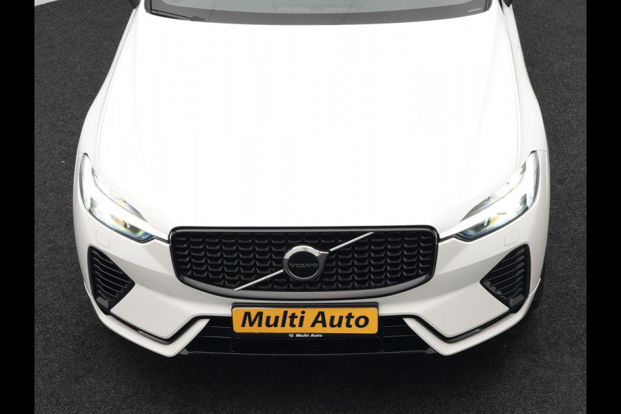 Volvo XC60 T6 Plug-in hybrid AWD R-Design LONG RANGE 350pk PHEV | Panodak | Adaptive Cruise | Lederen Sportstoelen Memory | Google Maps | 21"L.M | Camera | Keyless | Pilot Assist |