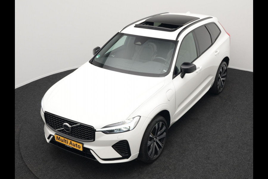 Volvo XC60 T6 Plug-in hybrid AWD R-Design LONG RANGE 350pk PHEV | Panodak | Adaptive Cruise | Lederen Sportstoelen Memory | Google Maps | 21"L.M | Camera | Keyless | Pilot Assist |