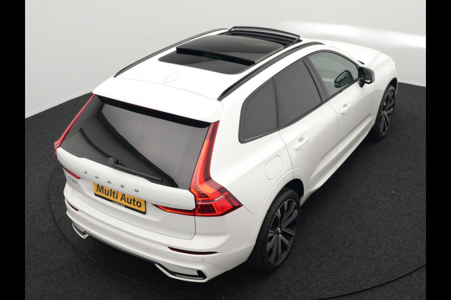Volvo XC60 T6 Plug-in hybrid AWD R-Design LONG RANGE 350pk PHEV | Panodak | Adaptive Cruise | Lederen Sportstoelen Memory | Google Maps | 21"L.M | Camera | Keyless | Pilot Assist |