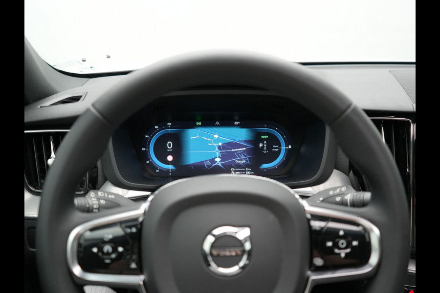 Volvo XC60 T6 Plug-in hybrid AWD R-Design LONG RANGE 350pk PHEV | Panodak | Adaptive Cruise | Lederen Sportstoelen Memory | Google Maps | 21"L.M | Camera | Keyless | Pilot Assist |