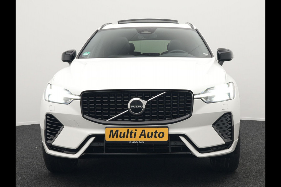 Volvo XC60 T6 Plug-in hybrid AWD R-Design LONG RANGE 350pk PHEV | Panodak | Adaptive Cruise | Lederen Sportstoelen Memory | Google Maps | 21"L.M | Camera | Keyless | Pilot Assist |