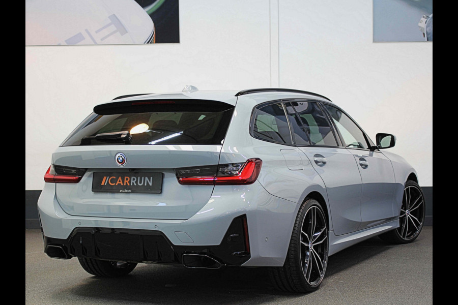 BMW 3 Serie Touring 330e 292pk M-Sport-Pro | Carbon | ACC | Stuurverw. | M50 jahre | M340 Bumper en uitlaat | E.TH 1500kg | Pano | Camera | Dab+ | Adaptieve Cruise Control | Ambiance | Lane & Side Assist  | Apple & Android Carplay | Fabrieksgarantie.