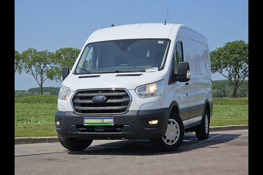 Ford Transit 350 2.0 TDCI L2H2 Trend Navi Euro6 Airco Oh-Historie 1e Eigenaar Trekhaak Navi!