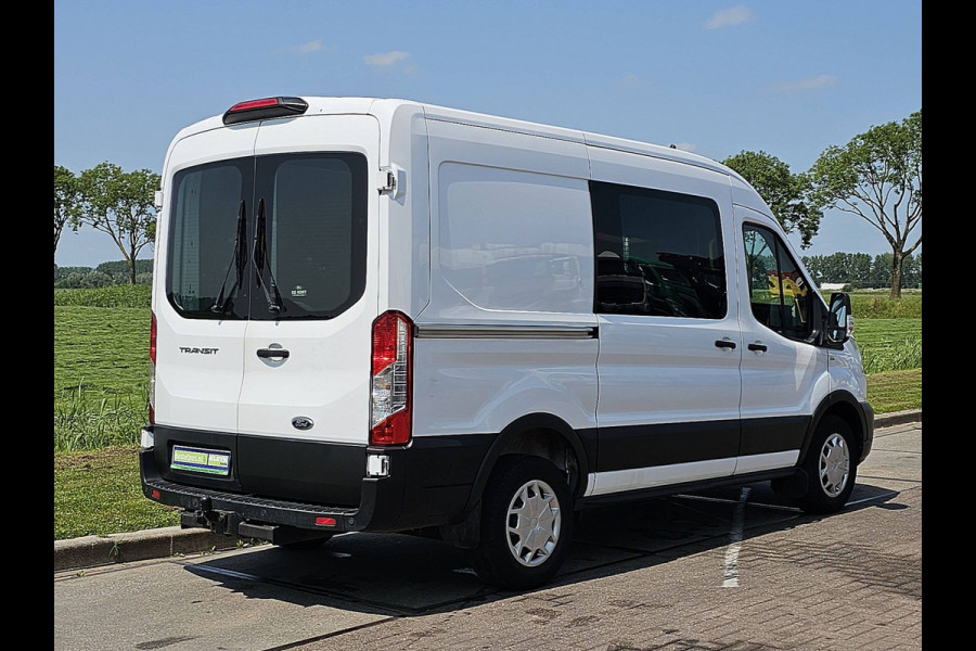 Ford Transit 350 2.0 TDCI L2H2 Trend Navi Euro6 Airco Oh-Historie 1e Eigenaar Trekhaak Navi!