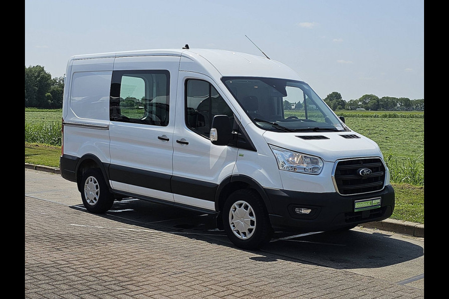 Ford Transit 350 2.0 TDCI L2H2 Trend Navi Euro6 Airco Oh-Historie 1e Eigenaar Trekhaak Navi!