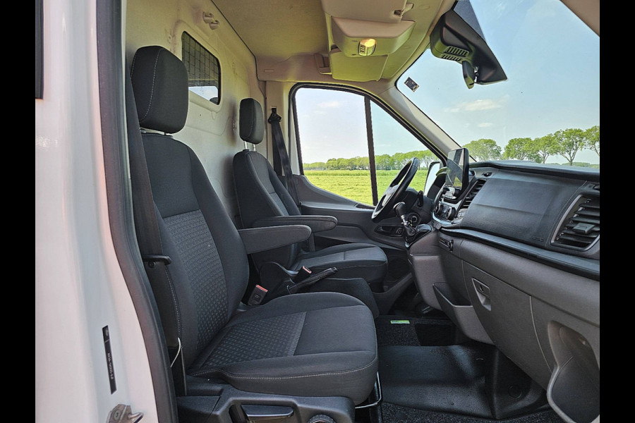 Ford Transit 350 2.0 TDCI L2H2 Trend Navi Euro6 Airco Oh-Historie 1e Eigenaar Trekhaak Navi!