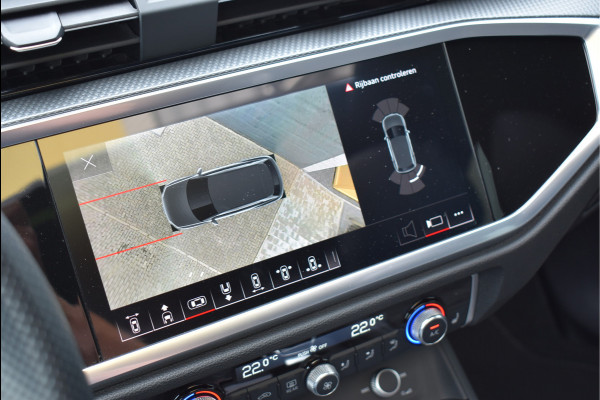 Audi Q3 45 TFSI e 245 Pk S-Line Black Ed Pano Memory Leder Matrix ACC Keyless Sfeer Trekhaak 19 Inch
