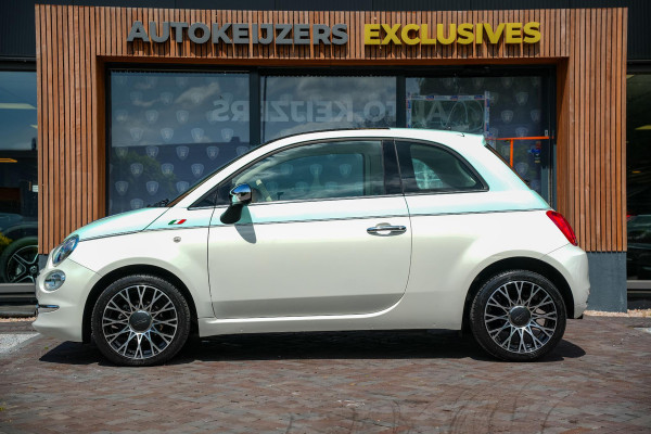 Fiat 500 0.9 TwinAir Turbo Collezione Panoramadak Airco Cruise Uconnect 16”LM Two Tone