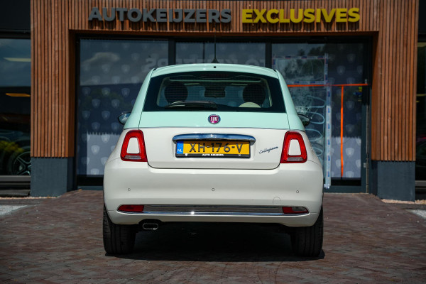 Fiat 500 0.9 TwinAir Turbo Collezione Panoramadak Airco Cruise Uconnect 16”LM Two Tone