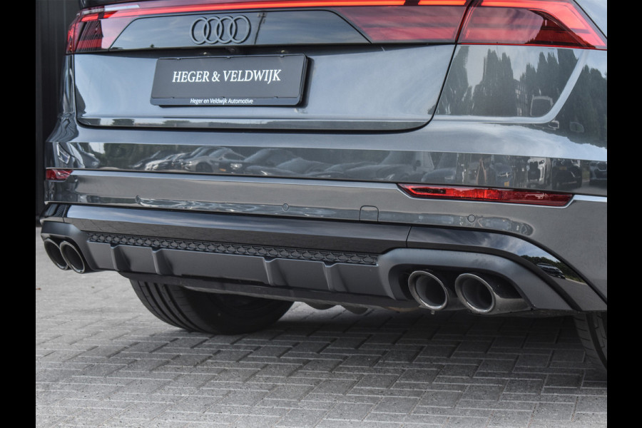 Audi Q8 55TFSI e QUATTRO PRO LINE S COMPETITION | S-SEATS | PANORAMADAK | 4 WIEL BESTURING | B&O SOUND | HEAD-UP | LUCHTVERING | DAB+ |