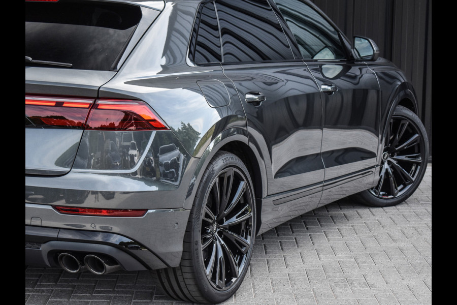 Audi Q8 55TFSI e QUATTRO PRO LINE S COMPETITION | S-SEATS | PANORAMADAK | 4 WIEL BESTURING | B&O SOUND | HEAD-UP | LUCHTVERING | DAB+ |