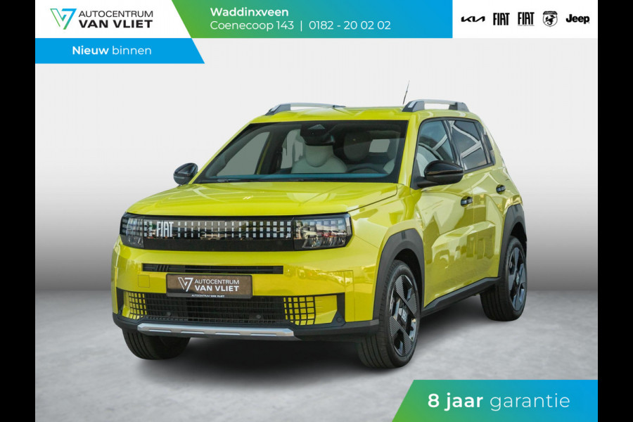 Fiat Grande Panda La Prima 44 kWh | Uit voorraad leverbaar | Clima | Cruise | Camera | Apple Carplay | 17" | Navi | Winter Pack