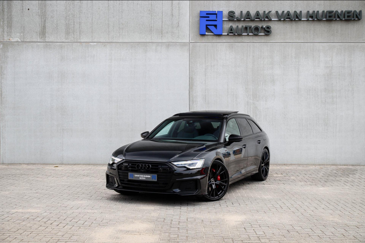 Audi A6 Avant 55 TFSI e Quattro Competition S line Edition 367pk Automaat|Kuipstoelen|Panoramadak|Virtual Cockpit|LED Matrix|Black Audi A6 Avant 55 TFSI e Quattro Competition S line Edition 367pk Automaat|Kuipstoelen|Panoramadak|Virtual Cockpit|LED Matrix|Black