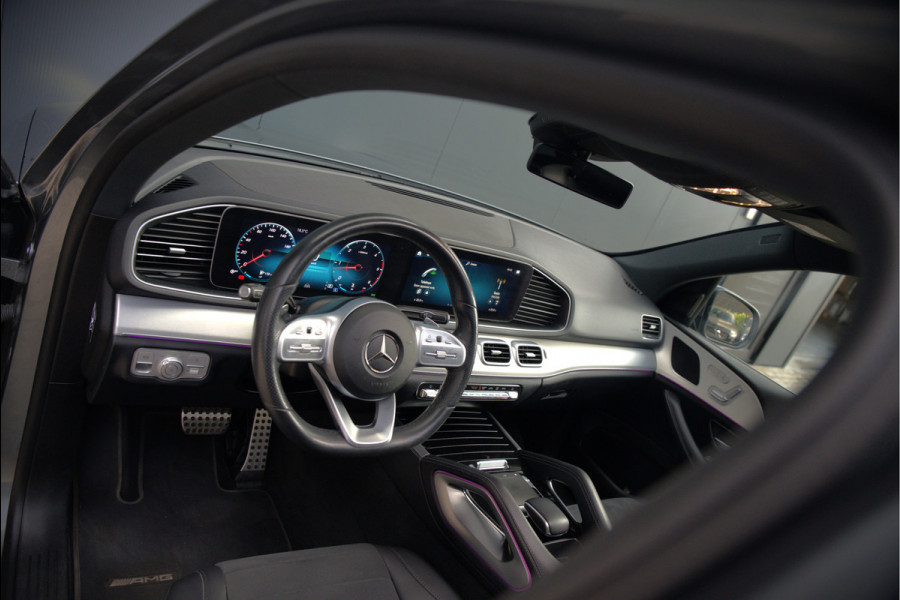 Mercedes-Benz GLE 350 D 4MATIC AMG Line | Grijs Kenteken | Marge | Adaptive Cruise Control | Stoelverwarming | Panoramadak | Trekhaak | Camera | Apple Carplay | Ambiance Verlichting | Leder | Keyless
