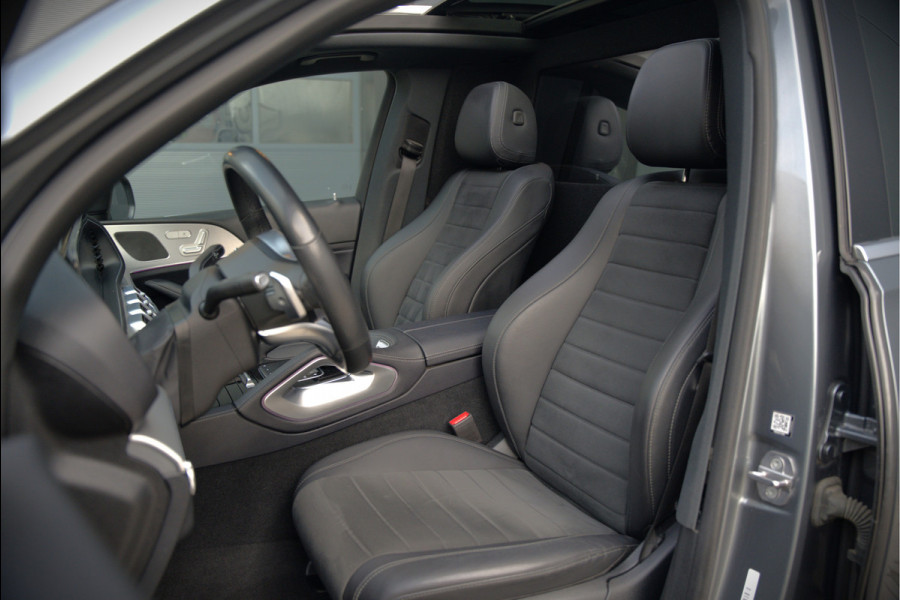 Mercedes-Benz GLE 350 D 4MATIC AMG Line | Grijs Kenteken | Marge | Adaptive Cruise Control | Stoelverwarming | Panoramadak | Trekhaak | Camera | Apple Carplay | Ambiance Verlichting | Leder | Keyless