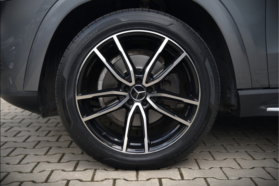 Mercedes-Benz GLE 350 D 4MATIC AMG Line | Grijs Kenteken | Marge | Adaptive Cruise Control | Stoelverwarming | Panoramadak | Trekhaak | Camera | Apple Carplay | Ambiance Verlichting | Leder | Keyless