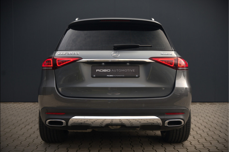 Mercedes-Benz GLE 350 D 4MATIC AMG Line | Grijs Kenteken | Marge | Adaptive Cruise Control | Stoelverwarming | Panoramadak | Trekhaak | Camera | Apple Carplay | Ambiance Verlichting | Leder | Keyless