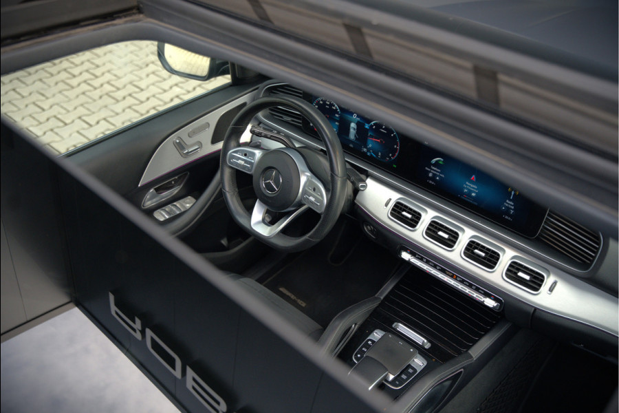 Mercedes-Benz GLE 350 D 4MATIC AMG Line | Grijs Kenteken | Marge | Adaptive Cruise Control | Stoelverwarming | Panoramadak | Trekhaak | Camera | Apple Carplay | Ambiance Verlichting | Leder | Keyless
