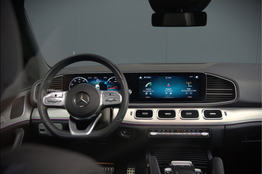 Mercedes-Benz GLE 350 D 4MATIC AMG Line | Grijs Kenteken | Marge | Adaptive Cruise Control | Stoelverwarming | Panoramadak | Trekhaak | Camera | Apple Carplay | Ambiance Verlichting | Leder | Keyless