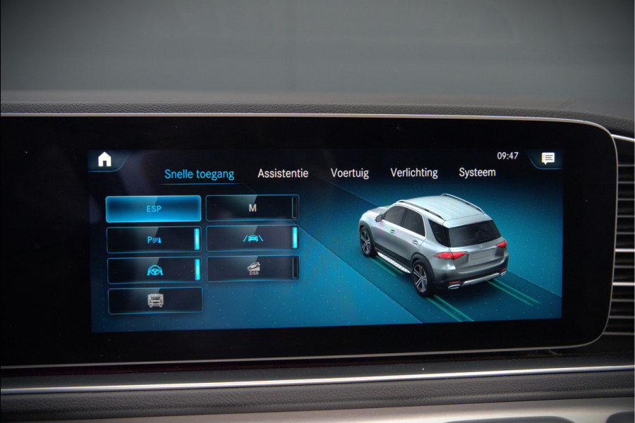 Mercedes-Benz GLE 350 D 4MATIC AMG Line | Grijs Kenteken | Marge | Adaptive Cruise Control | Stoelverwarming | Panoramadak | Trekhaak | Camera | Apple Carplay | Ambiance Verlichting | Leder | Keyless