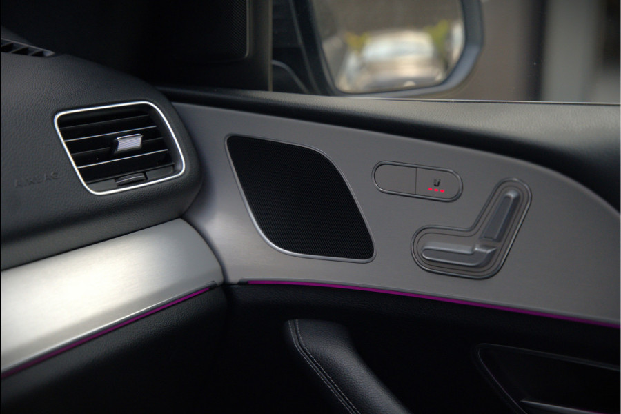 Mercedes-Benz GLE 350 D 4MATIC AMG Line | Grijs Kenteken | Marge | Adaptive Cruise Control | Stoelverwarming | Panoramadak | Trekhaak | Camera | Apple Carplay | Ambiance Verlichting | Leder | Keyless