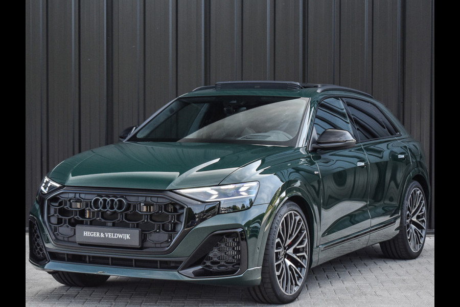 Audi Q8 60 TFSI e quattro Pro Line S Competition | PANORAMADAK | 4 WIEL BESTURING | ALCANTARE HEMEL | AMBIANCE VERLICHTING | MASSAGE STO