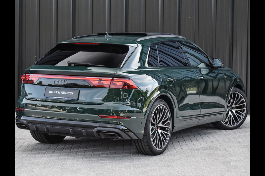 Audi Q8 60 TFSI e quattro Pro Line S Competition | PANORAMADAK | 4 WIEL BESTURING | ALCANTARE HEMEL | AMBIANCE VERLICHTING | MASSAGE STO