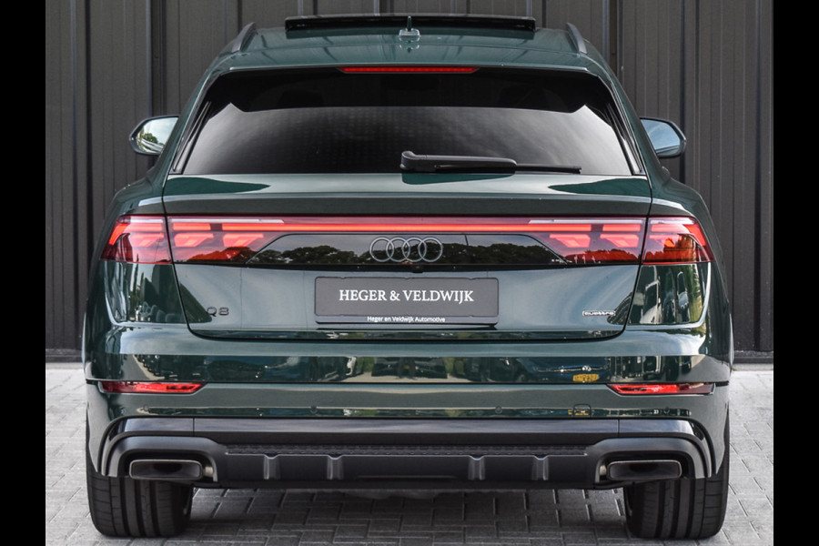 Audi Q8 60 TFSI e quattro Pro Line S Competition | PANORAMADAK | 4 WIEL BESTURING | ALCANTARE HEMEL | AMBIANCE VERLICHTING | MASSAGE STO