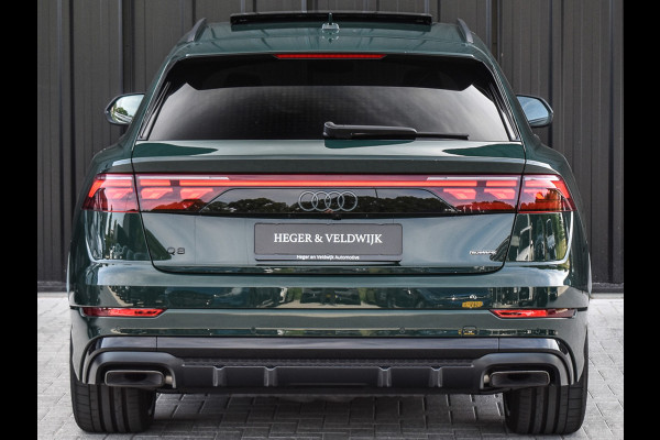 Audi Q8 60 TFSI e quattro Pro Line S Competition | PANORAMADAK | 4 WIEL BESTURING | ALCANTARE HEMEL | AMBIANCE VERLICHTING | MASSAGE STO