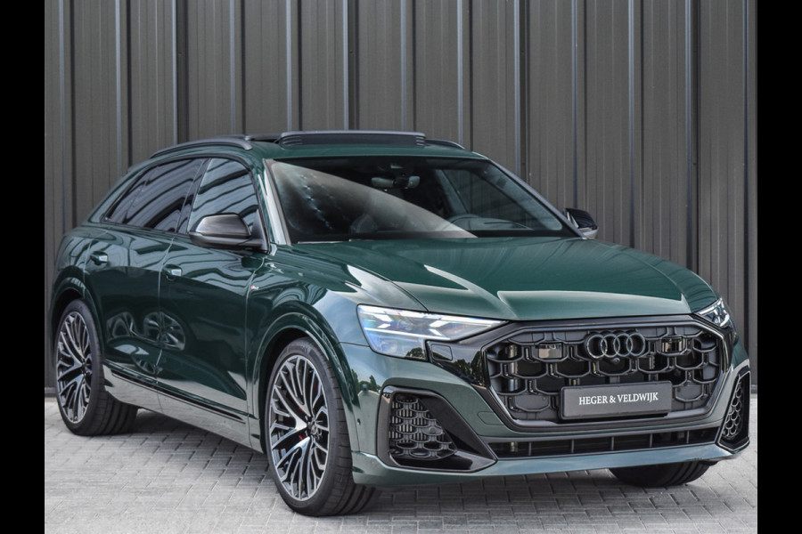 Audi Q8 60 TFSI e quattro Pro Line S Competition | PANORAMADAK | 4 WIEL BESTURING | ALCANTARE HEMEL | AMBIANCE VERLICHTING | MASSAGE STO