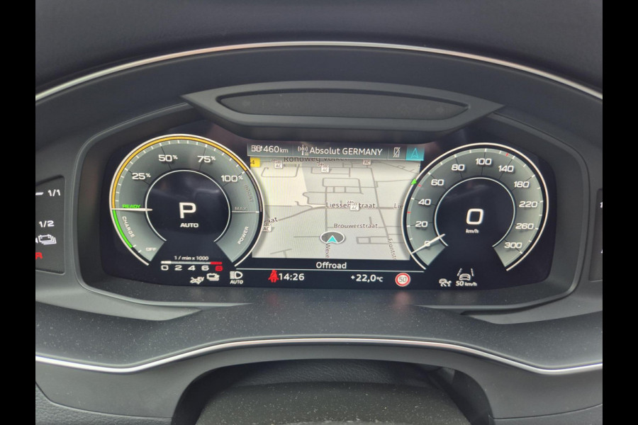 Audi A6 Avant 55 TFSI e quattro 370PK Hybrid plug-in,S-Line,virtueeldashbord,Leder/Alcantara,Adap Cruise,