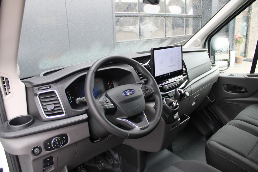 Ford Transit 350 2.0 TDCI 165pk L3H2 Dubbel Cabine Trend 6 zits - Carplay - Trekhaak - Camera - 2800kg Trekgewicht - Rijklaar